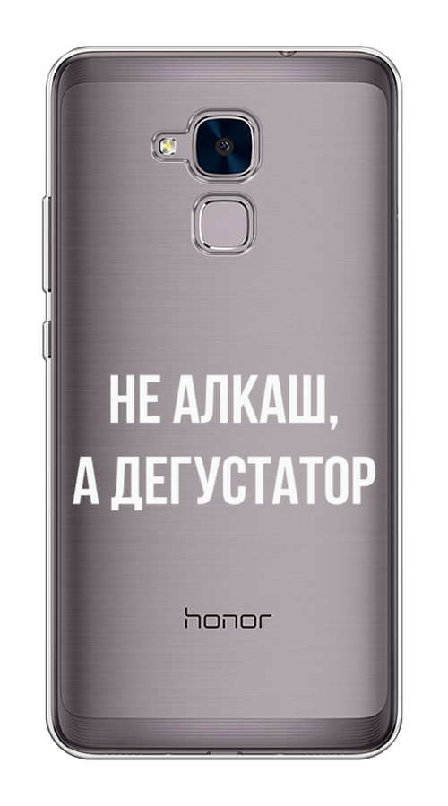 

Чехол на Honor 5C "Дегустатор", Белый;бежевый, 60450-6