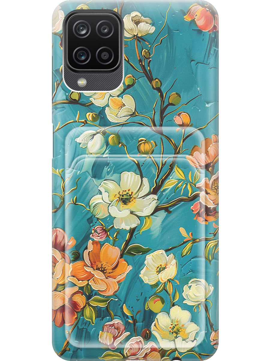 

Силиконовый чехол на Samsung Galaxy A12/M12 с принтом 815373, Прозрачный;белый;голубой, 723602823