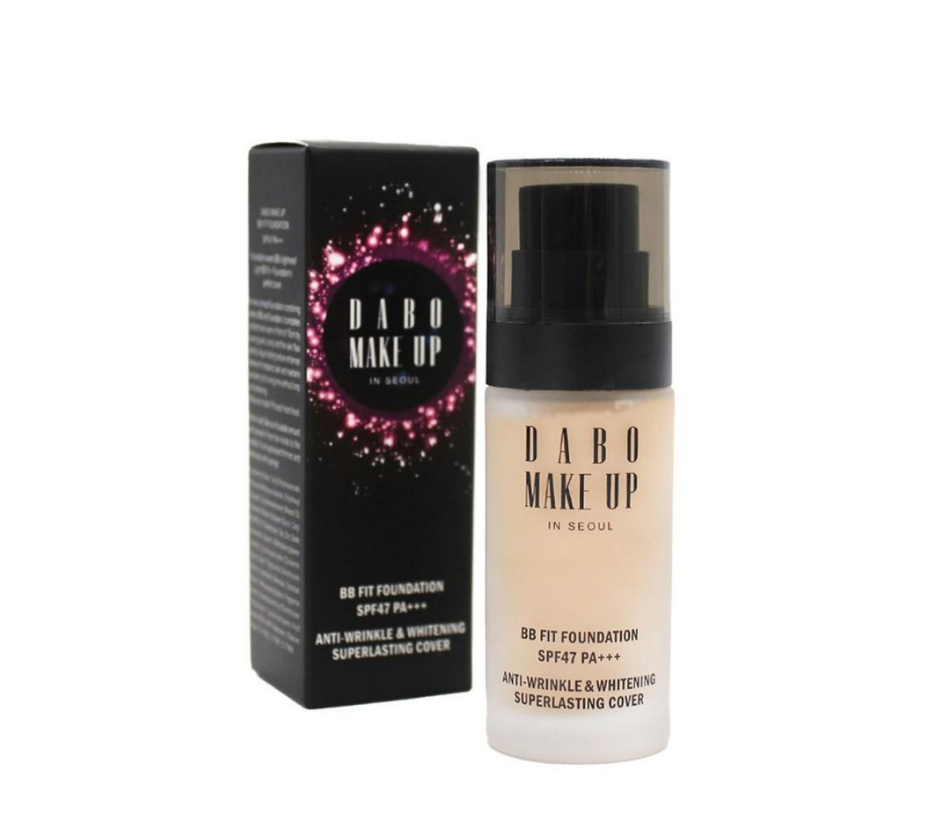 Тональный крем DABO Make Up BB Fit Foundation 13, Light Beige, 30 мл milk moisture foundation make up waterproof long term effect full coverage acne natural concealer cosmetics face cream 50g