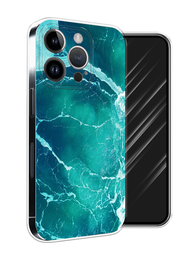 

Чехол Awog на Apple iPhone 15 Pro Max "Изумрудный океан", Бирюзовый;синий, 15850-1