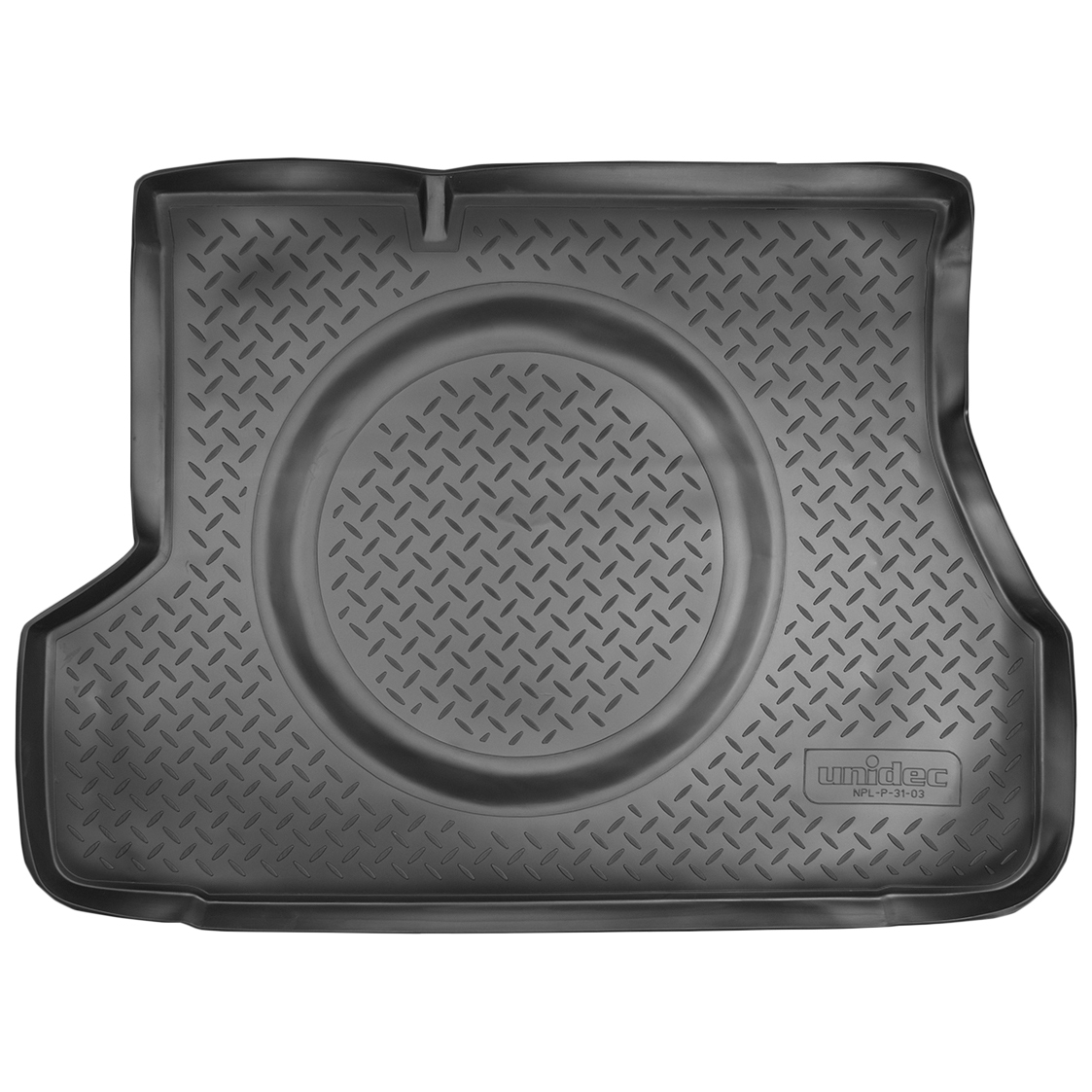 

Коврик в багажник полиуретан NORPLAST HYUNDAI ACCENT 00- черный 1 шт. NPL-P-31-03