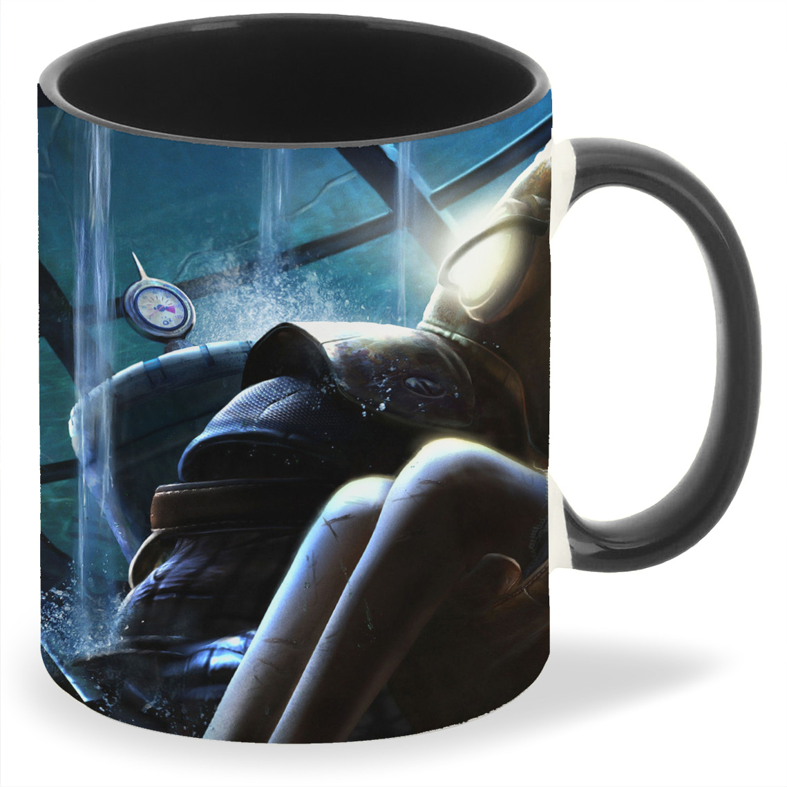 

Кружка CoolPodarok bioshock Девочка на руках, bioshock Девочка на руках