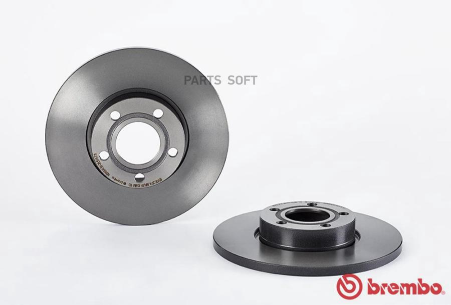

Тормозной диск brembo комплект 1 шт. 08574711