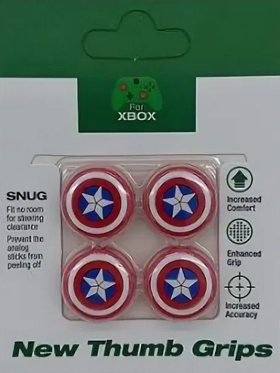 Накладка на стик для геймпада NoBrand Captain America для Xbox One