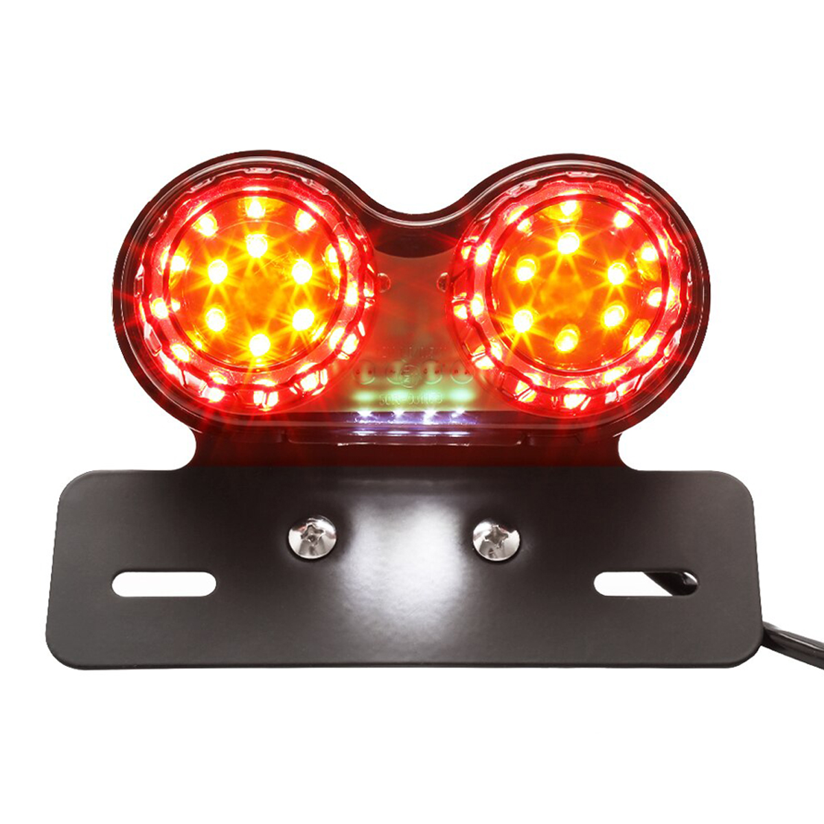 Задний фонарь стоп-сигнал для мотоцикла, 17,5х7х13 см, BroBiker BR-LED-12