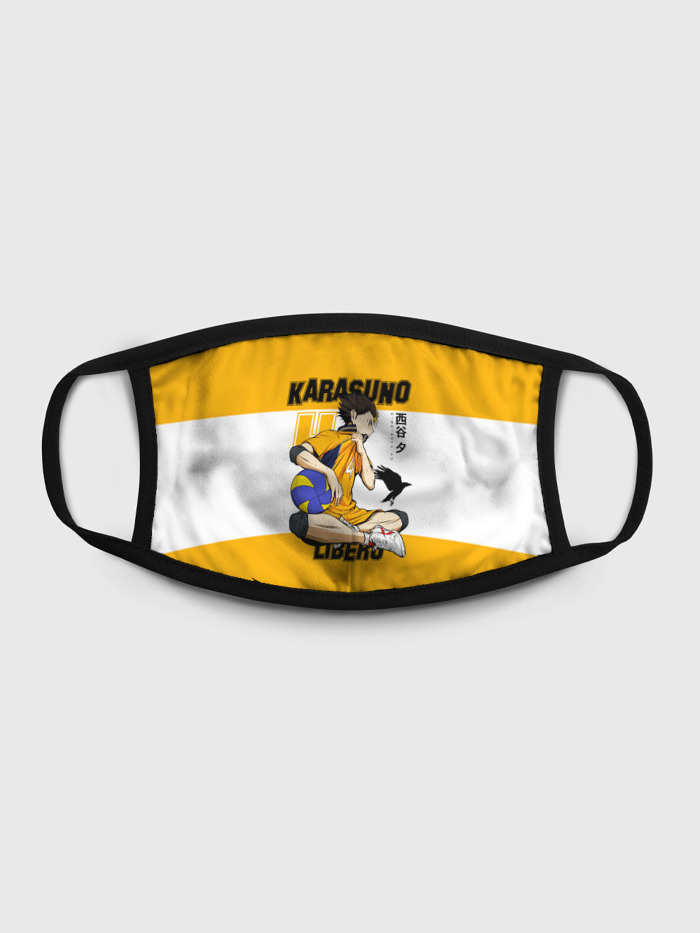 

Многоразовая маска унисекс Burnettie Haikyu, Разноцветный, Haikyu