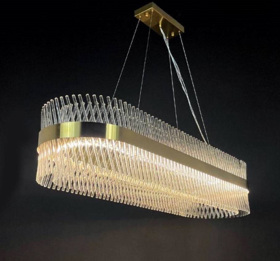 

Люстра подвесная LVK 772-120 GD LED L120W35H100 220W, LVK 772-120 GD