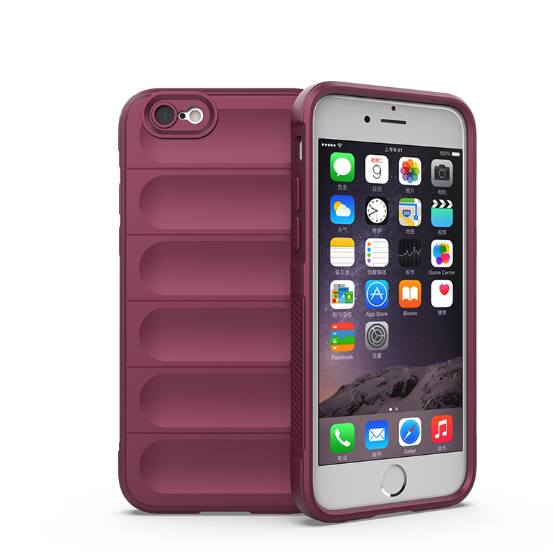 

Противоударный чехол Flexible Case для Apple iPhone 6 Plus / iPhone 6s Plus, бордовый, Flexible Case
