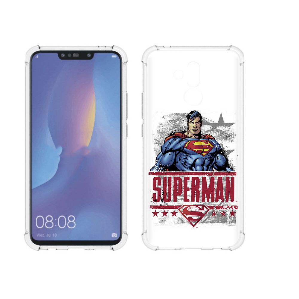 Чехол MyPads Tocco для Huawei Mate 20 Lite рисунок супермен (PT117828.66.583)