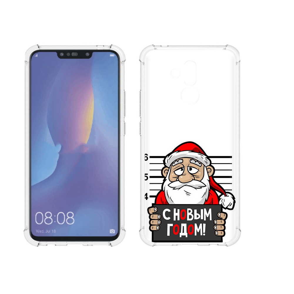 Чехол MyPads Tocco для Huawei Mate 20 Lite ДМ с новым годом заключенный (PT117828.66.59)