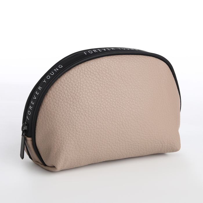 

Косметичка женская NoBrand Мелас бежевая, 20x8x13 см, Бежевый, Мелас