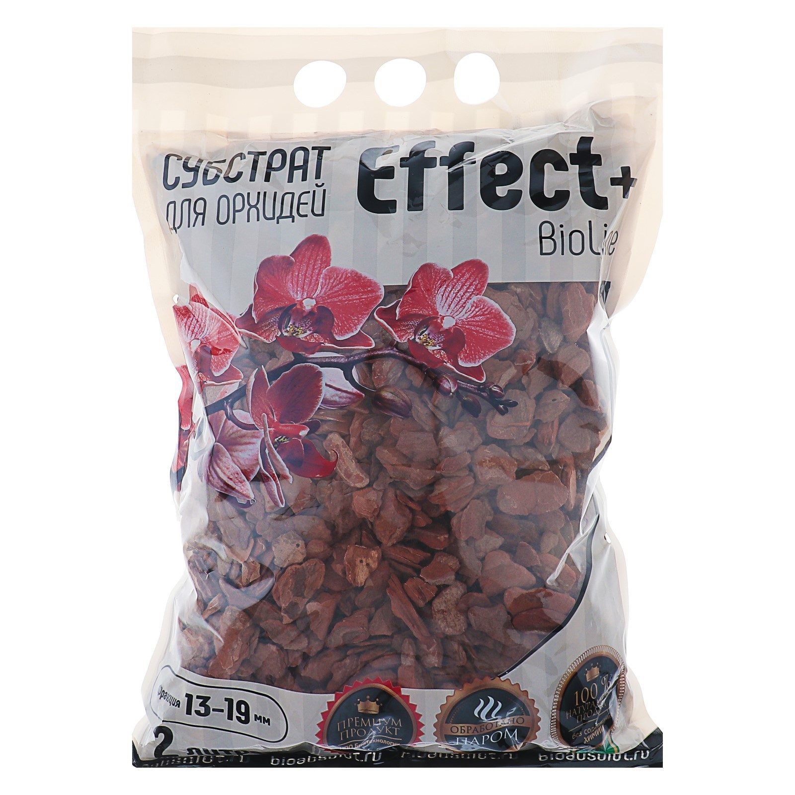 Субстрат для орхидей Effect+ 13-19 мм BioLine, 2л