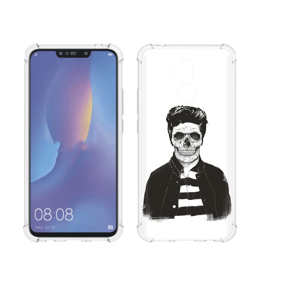 

Чехол MyPads Tocco для Huawei Mate 20 Lite скелет (PT117828.66.604), Прозрачный, Tocco