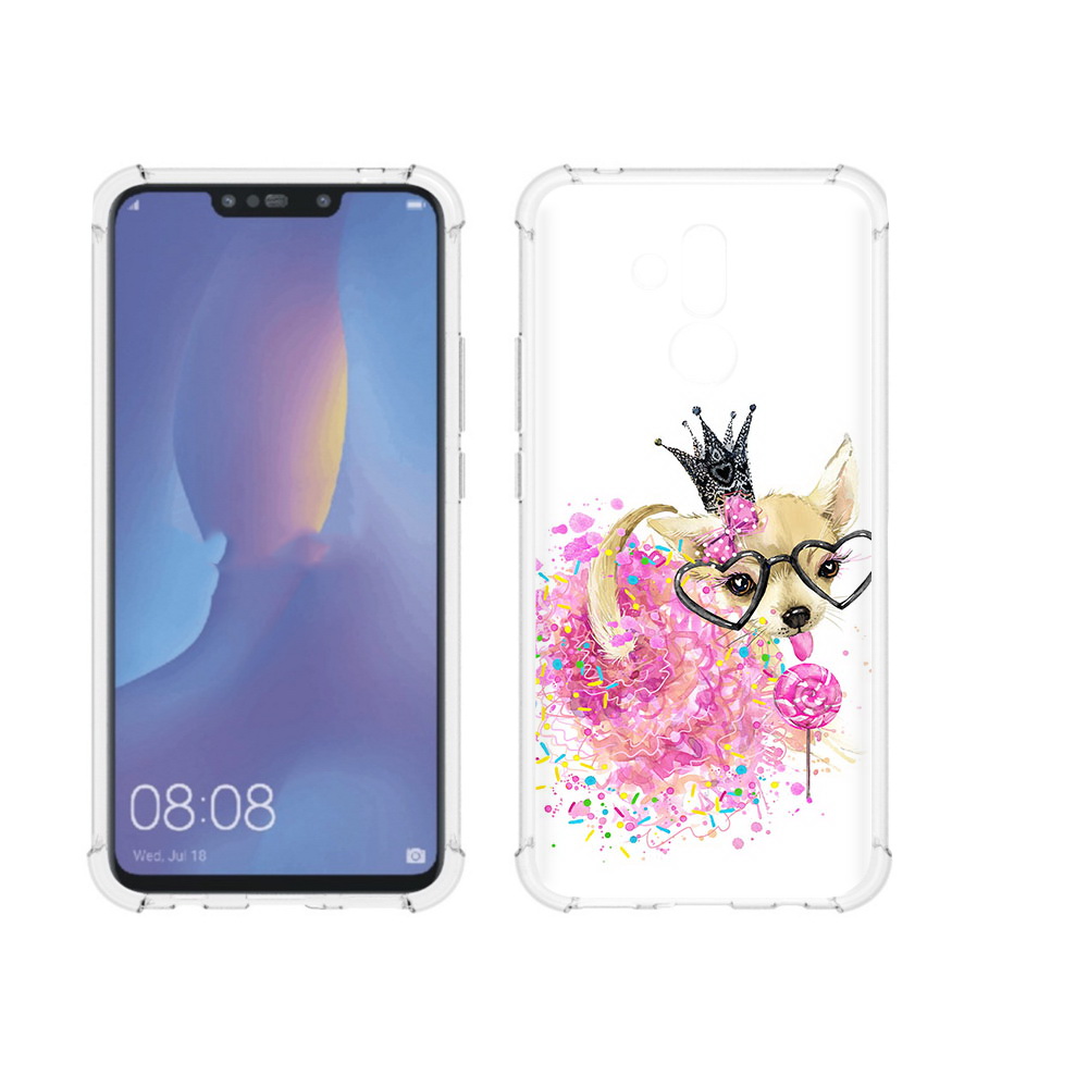 

Чехол MyPads Tocco для Huawei Mate 20 Lite сладкая принцесса (PT117828.66.606), Прозрачный, Tocco