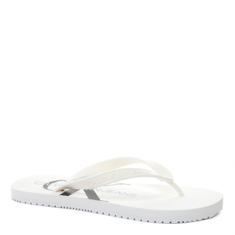 

Вьетнамки женские Calvin Klein Jeans YW0YW00098_2529996 белые 38 EU, YW0YW00098_2529996