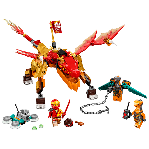 фото Конструктор lego ninjago 71762 конструктор лего ниндзяго огненный дракон эво кая