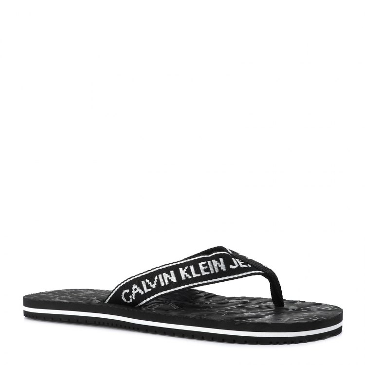 фото Шлепанцы женские calvin klein jeans yw0yw00101_2530041 черные 36 eu