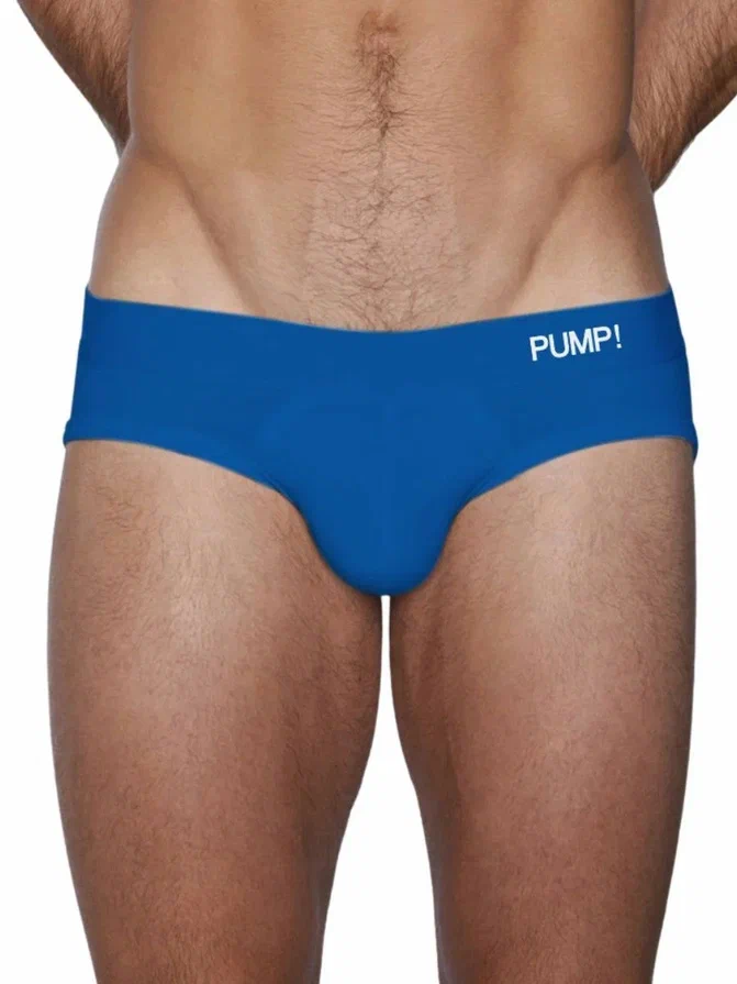 

Трусы мужские PUMP! PU004 синие М, Синий, PU004