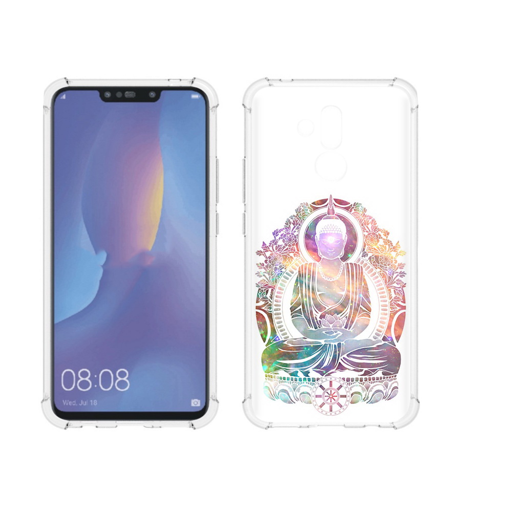

Чехол MyPads Tocco для Huawei Mate 20 Lite умный мужчина абстракция (PT117828.66.651), Прозрачный, Tocco