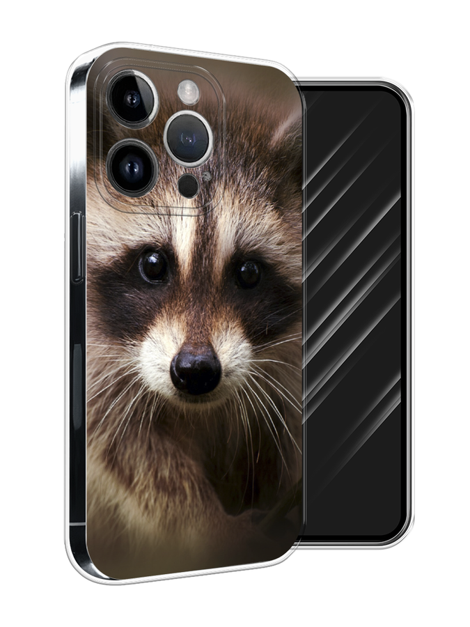 

Чехол Awog на Apple iPhone 15 Pro Max "Енот", Коричневый, 15850-1