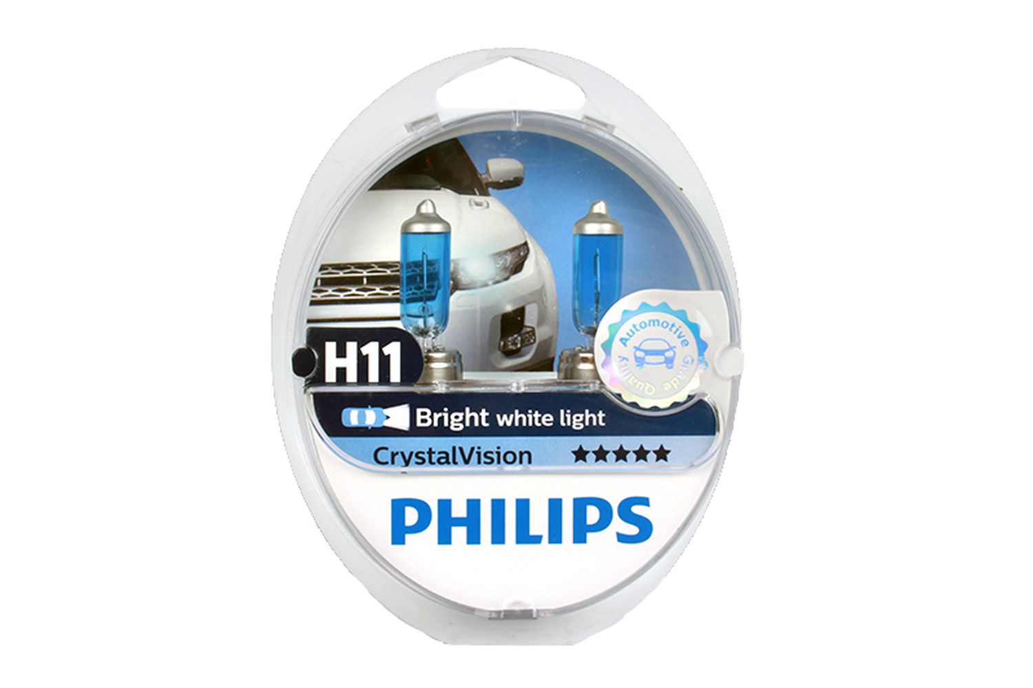 

Лампа PHILIPS 12V H11 PHILIPS CRISTAL VISION комплект