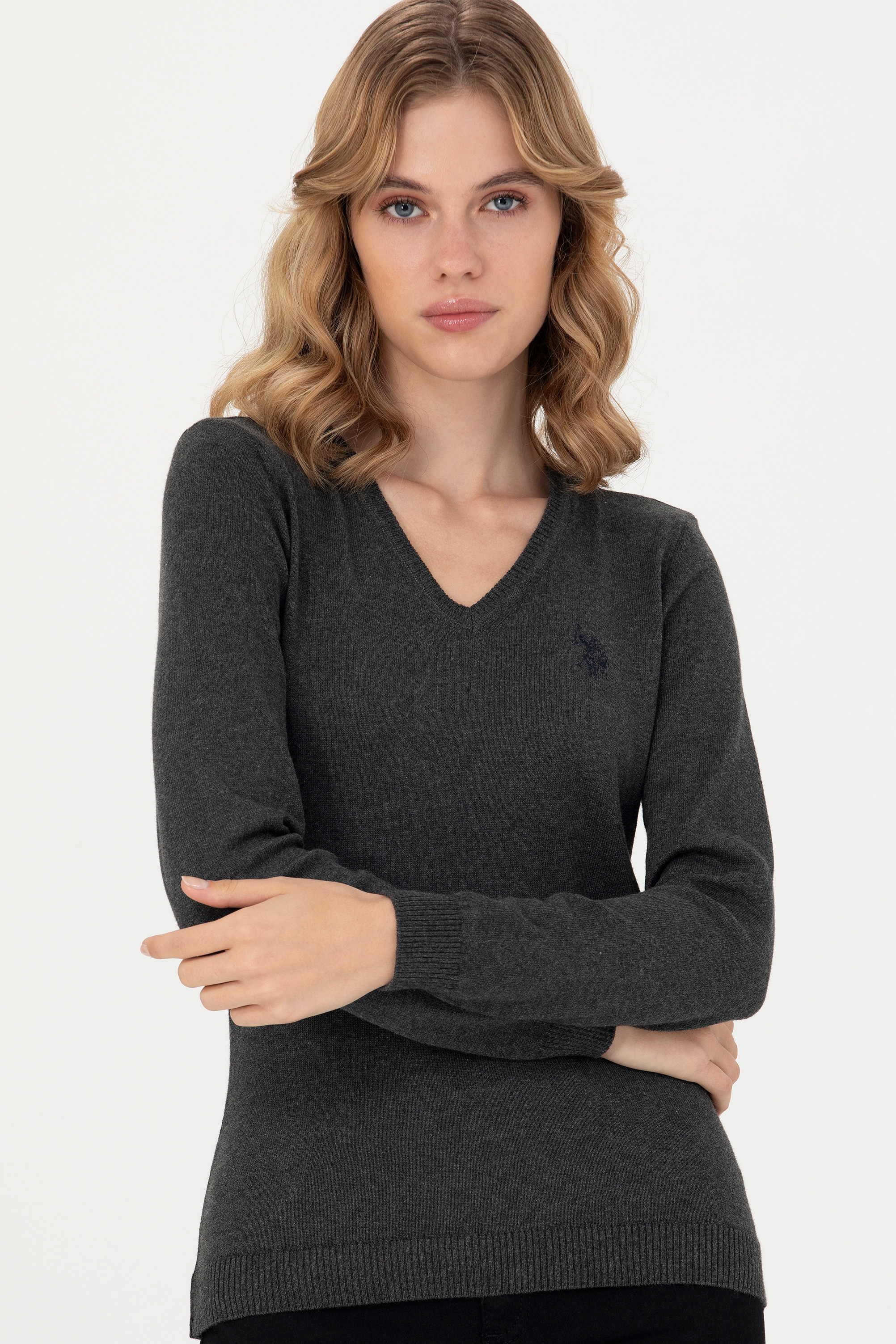 

Пуловер женский U.S. POLO Assn. G082SZ0TK0ESTALE23K-E серый S, G082SZ0TK0ESTALE23K-E