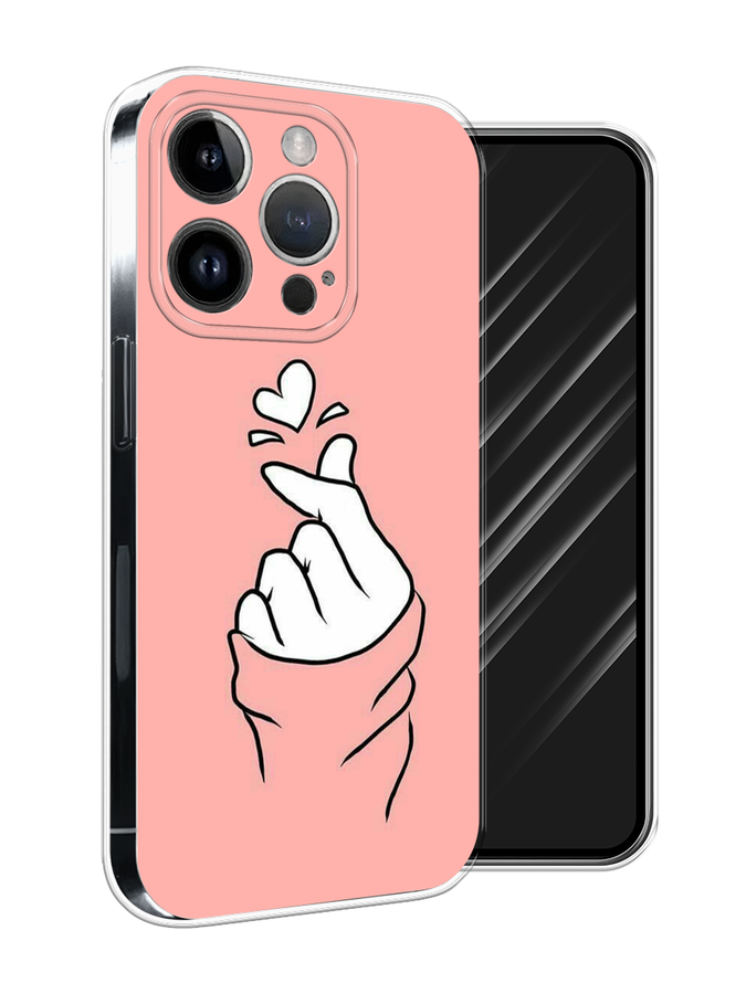 

Чехол Awog на Apple iPhone 15 Pro Max "Любовь-щелк", Оранжевый, 15850-1