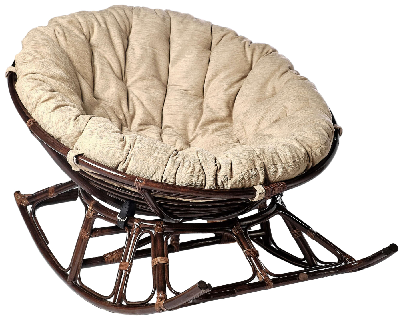 фото Садовое кресло garden story papasan harli нр100-мт001 beige 100х100х68 см