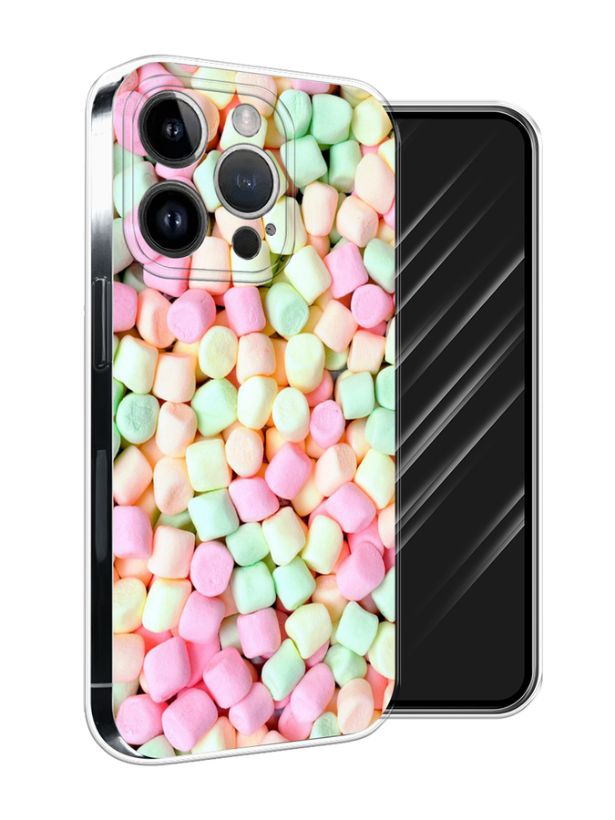 

Чехол Awog на Apple iPhone 15 Pro Max "Marshmallows", Зеленый;желтый;розовый, 15850-1