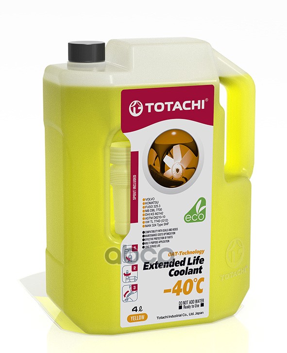 

Антифриз TOTACHI 43704 Yellow