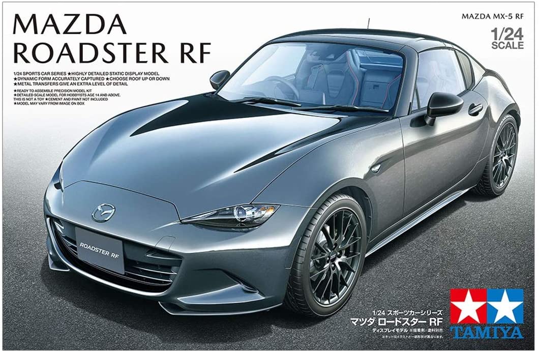 фото Сборная модель tamiya 1/24 автомобиль mazda mx-5 rf 24353