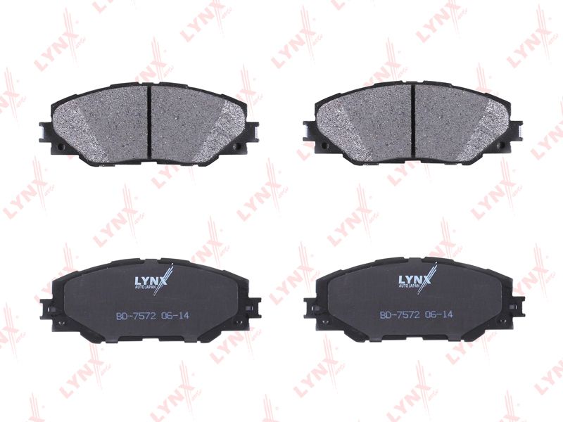 

Колодки тормозные передние дисковые Toyota Auris/Prius Plus/RAV 4 III 05>13 Lynx BD7572