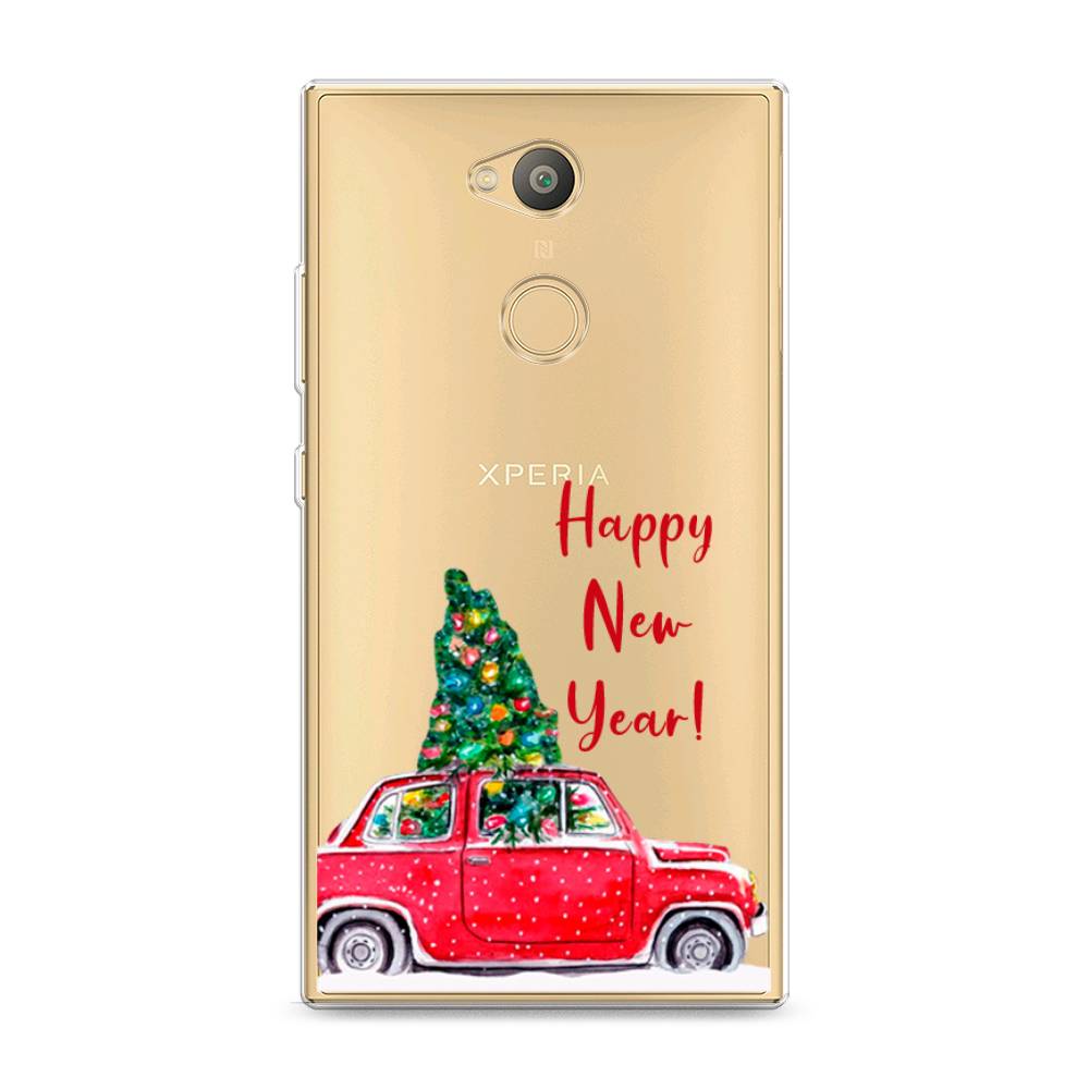 

Чехол на Sony Xperia L2 "Happy New Year", Красный;зеленый, 53450-5