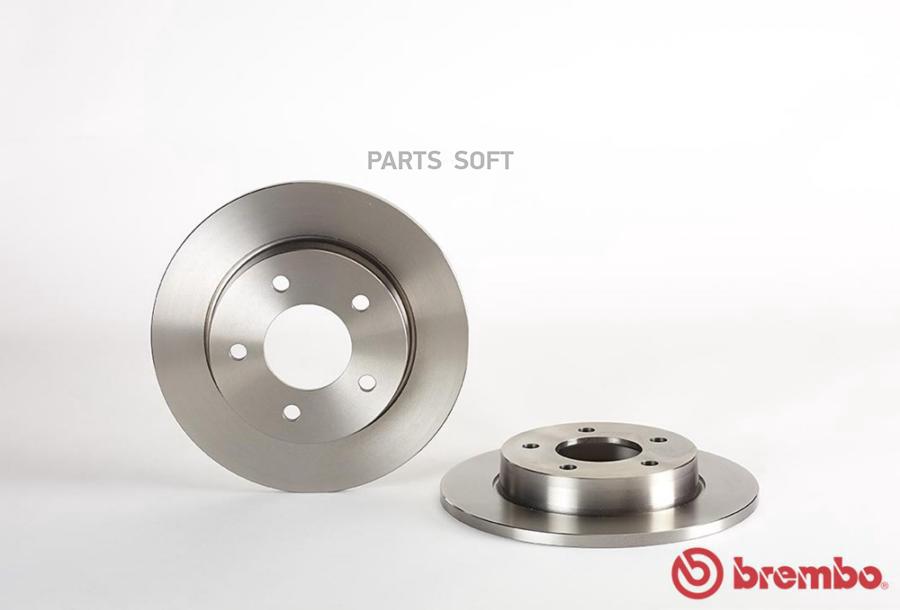 

Тормозной диск brembo комплект 1 шт. 08A02910
