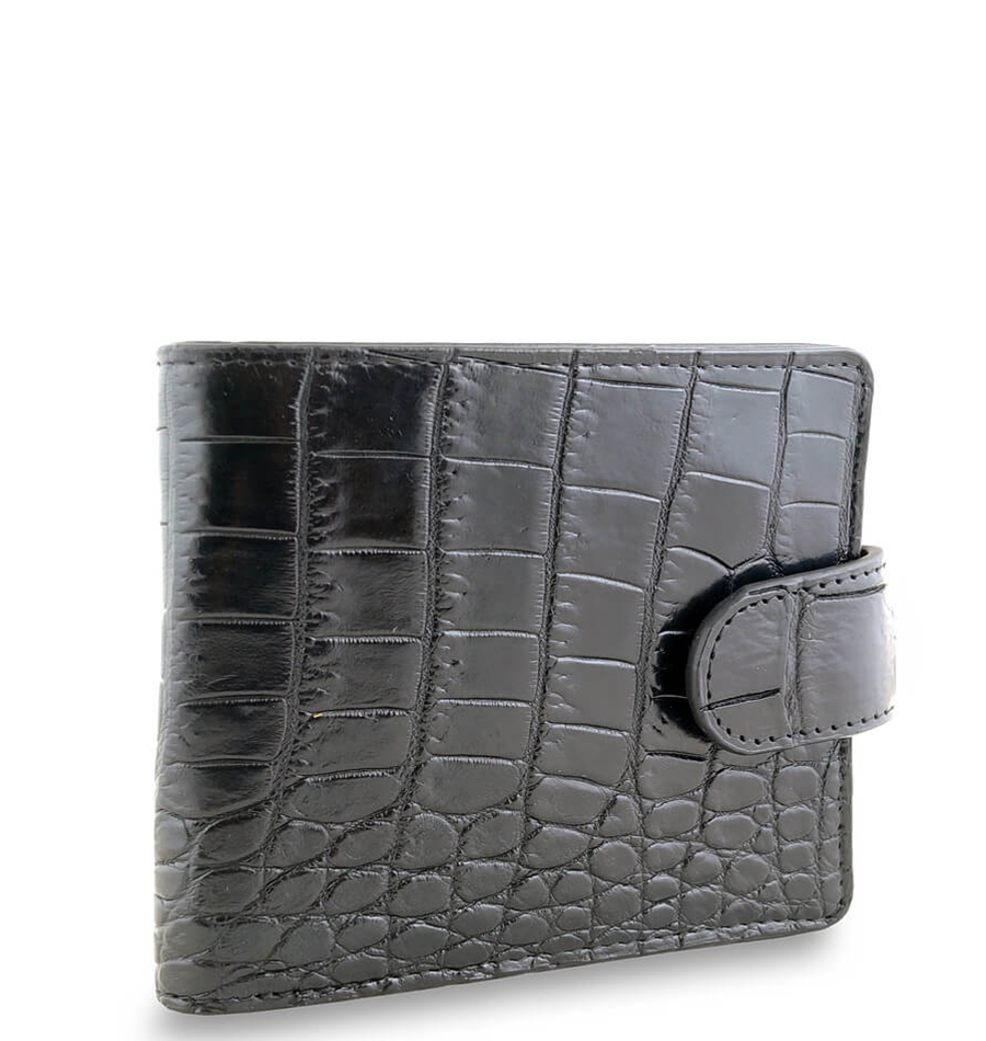 

Портмоне мужское Exotic Leather kk-347 черное, Черный, kk-347