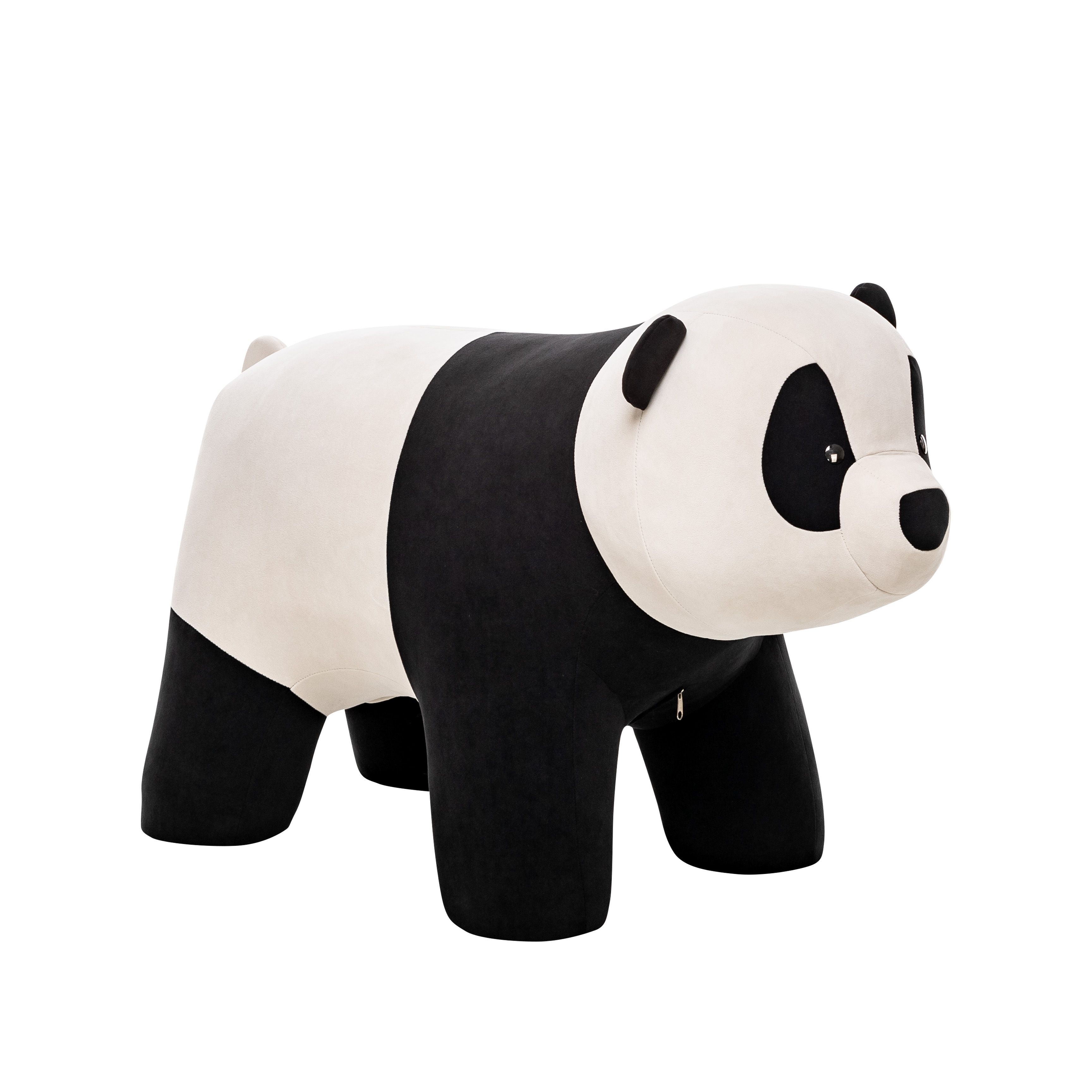 

Пуфик детский Панда Leset Panda 4687203492564, Белый;черный