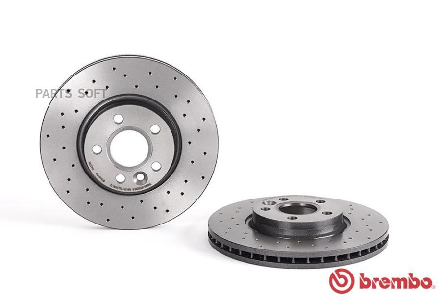 

Тормозной диск brembo комплект 1 шт. 09A4271X