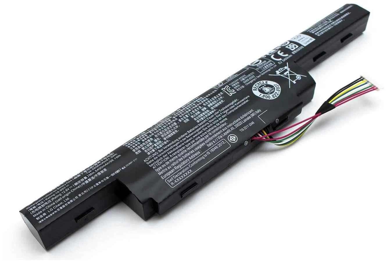 Аккумулятор для ноутбука Acer E5-575G, 10.95-11.1V, 5600mAh