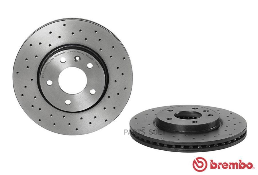 

Тормозной диск brembo комплект 1 шт. 09B3561X