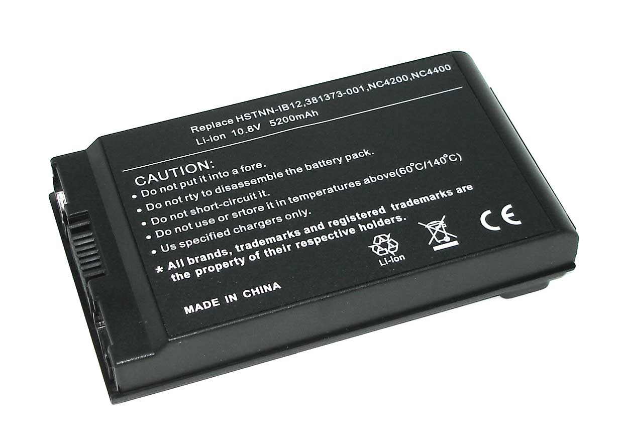 

Аккумуляторная батарея для ноутбука HP Compaq NC4400 (HSTNN-IB12) 5200mAh OEM черная