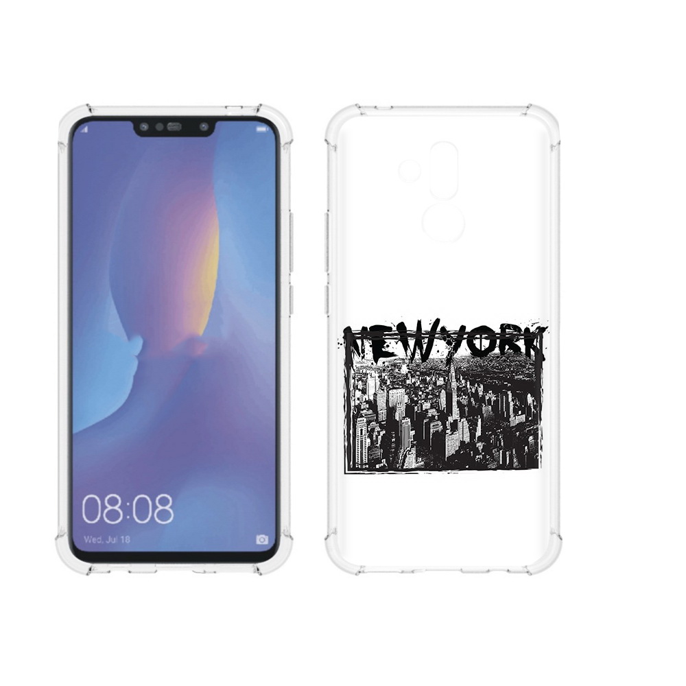 

Чехол MyPads Tocco для Huawei Mate 20 Lite че (PT117828.66.671), Прозрачный, Tocco