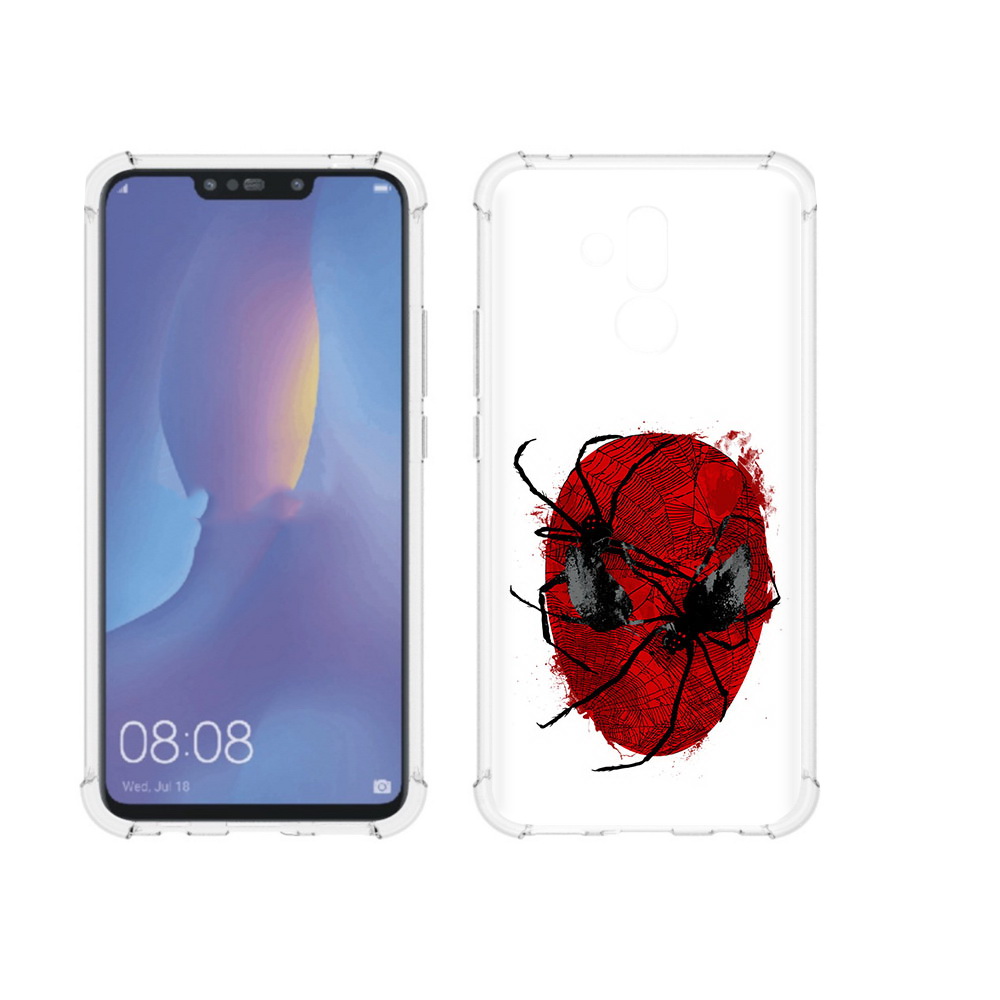 

Чехол MyPads Tocco для Huawei Mate 20 Lite человек паук (PT117828.66.673), Прозрачный, Tocco