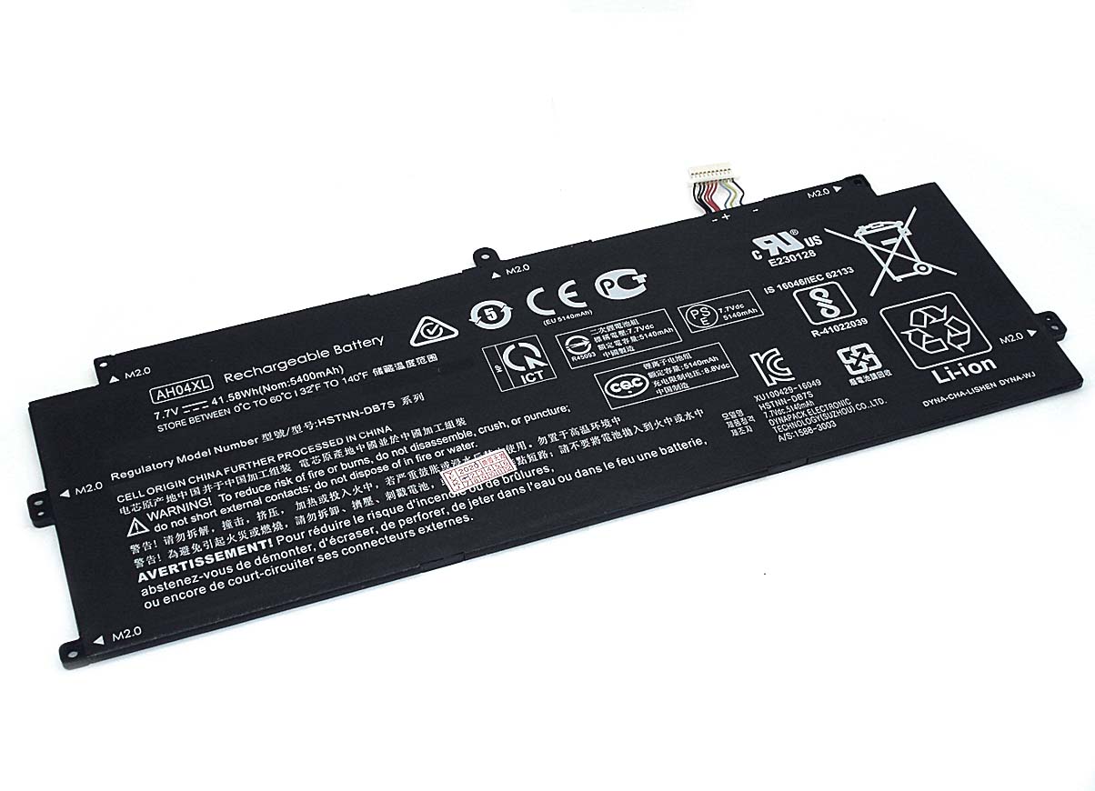 Аккумуляторная батарея для ноутбука HP Series TPN-Q184 (AH04XL) 7.7V 5400mAh