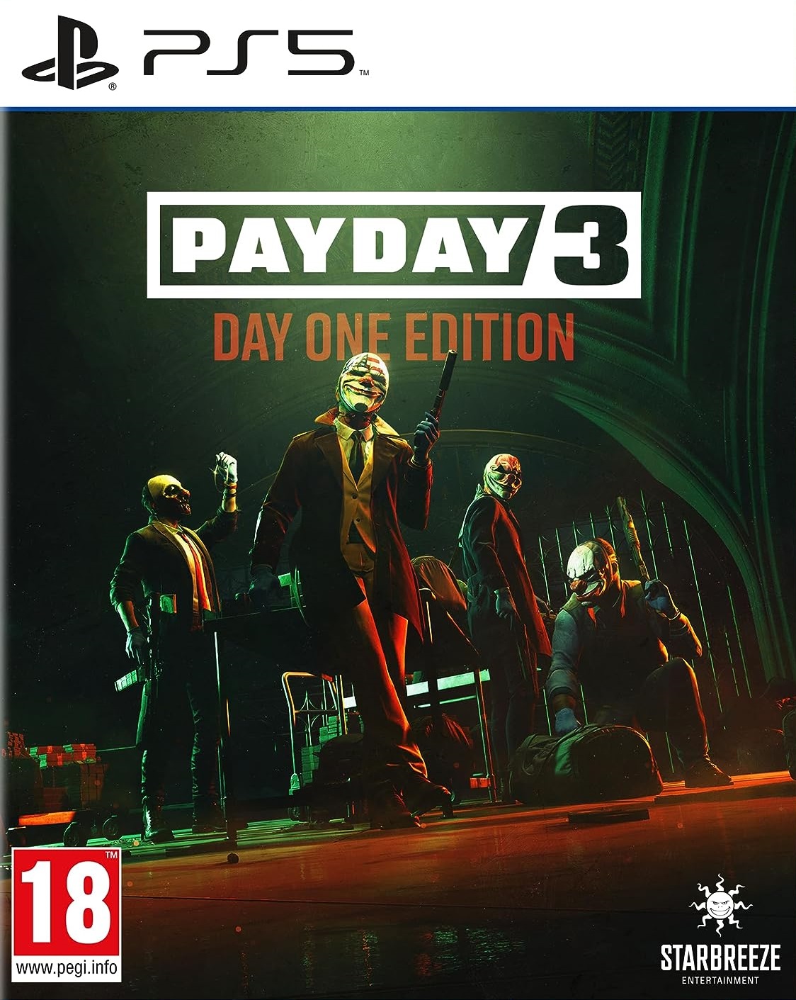 Игра Payday 3 Day One Edition (PlayStation 5, русские субтитры)