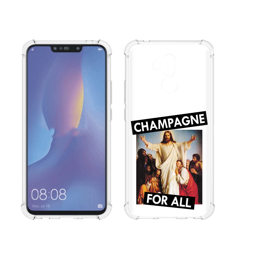 

Чехол MyPads Tocco для Huawei Mate 20 Lite шампанское (PT117828.66.697), Прозрачный, Tocco