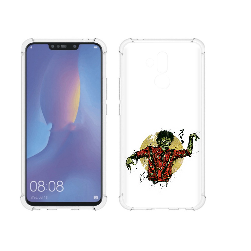 

Чехол MyPads Tocco для Huawei Mate 20 Lite Зомби (PT117828.66.89), Прозрачный, Tocco
