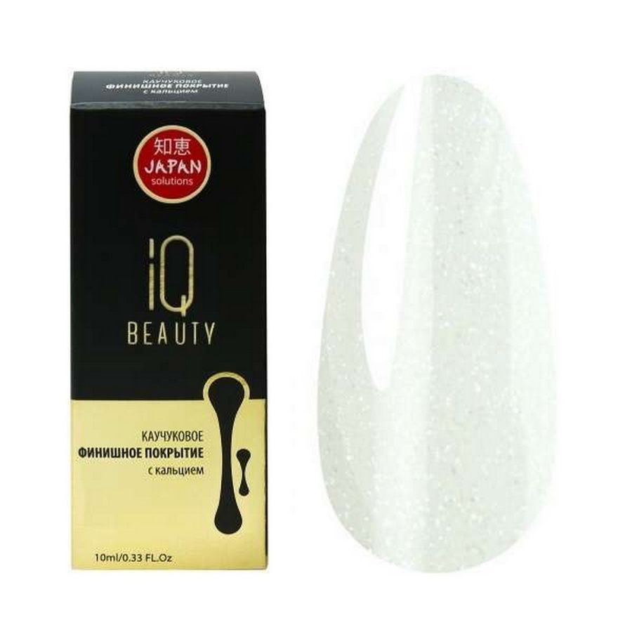 

Топ для гель-лака IQ BEAUTY с шиммером 107 Gold золотой 10 мл
