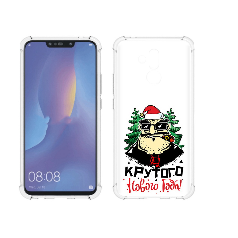 

Чехол MyPads Tocco для Huawei Mate 20 Lite Крутого нового года 2023 (PT117828.66.98), Прозрачный, Tocco