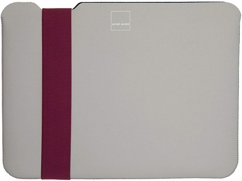 

Чехол Acme Skinny Sleeve M (AM10351) для MacBook Air/Pro 13'' Grey/Fuchsia, AM10351
