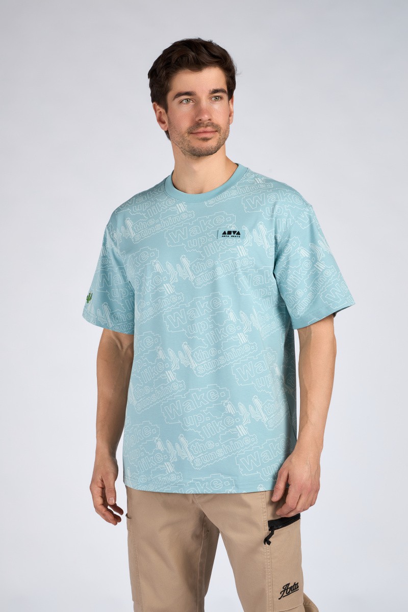 

Футболка унисекс Anta 872428105 Skate Culture SUNSHINE CACTUS DUPONT SORONA синяя 4XL, Синий, 872428105 Skate Culture SUNSHINE CACTUS DUPONT SORONA